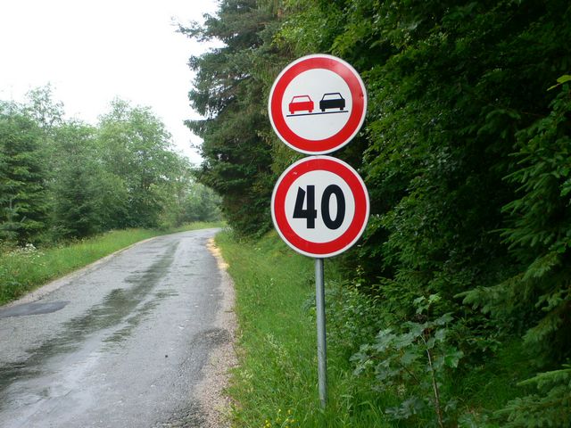 road sign