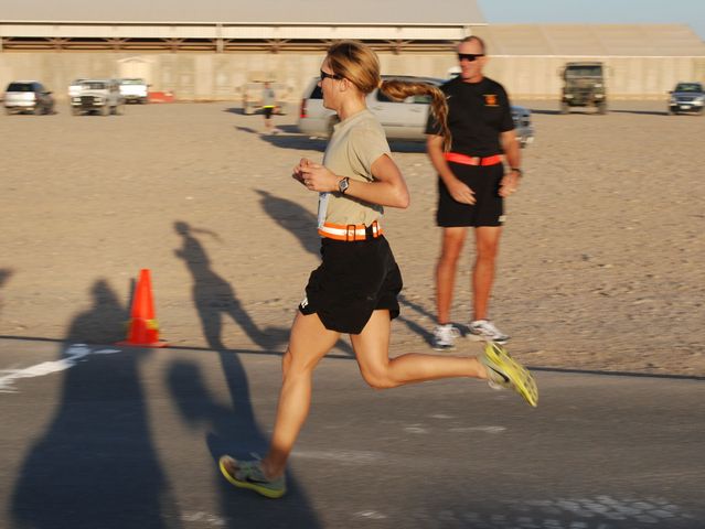running