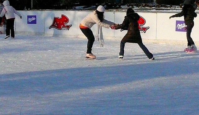 ice skating